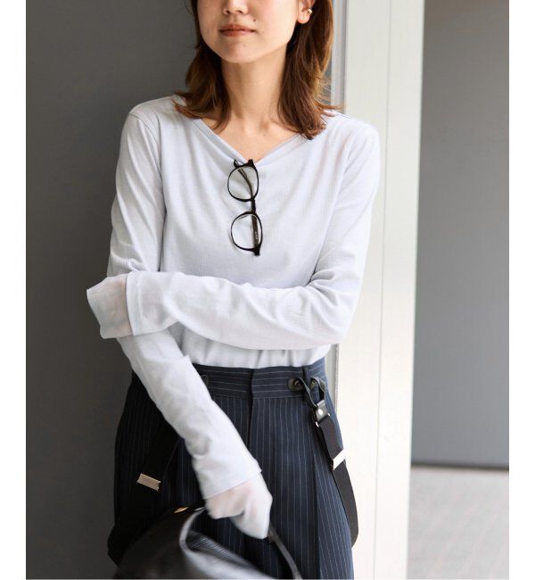 JOURNAL STANDARD relume「《追加2/2枚セット》3WAYチュールレイヤード T」|Tシャツ・カットソー|