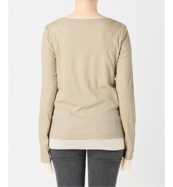 JOURNAL STANDARD relume「《追加2/2枚セット》3WAYチュールレイヤード T」|Tシャツ・カットソー|