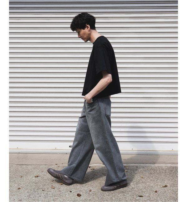 JOURNAL STANDARD「デニム キャノン 5ポケット フェード グレー染」|デニム|