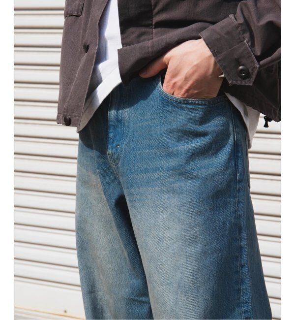 JOURNAL STANDARD「デニム キャノン 5ポケット フェード グレー染」|デニム|