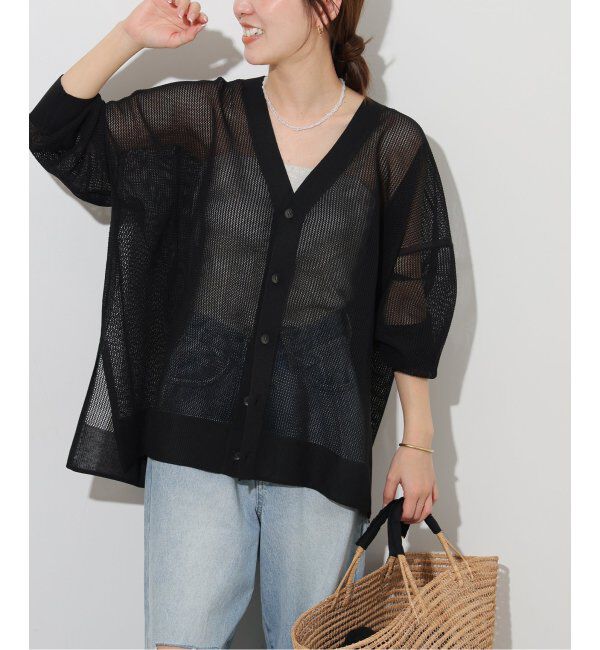 JOURNAL STANDARD relume「メッシュカーディガン」|カーディガン|