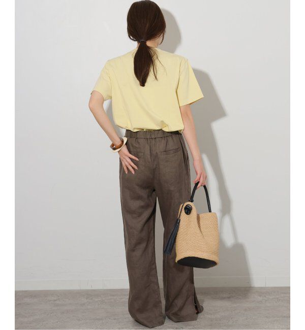 JOURNAL STANDARD relume「《追加2》麻スリットイージーパンツ」|その他|
