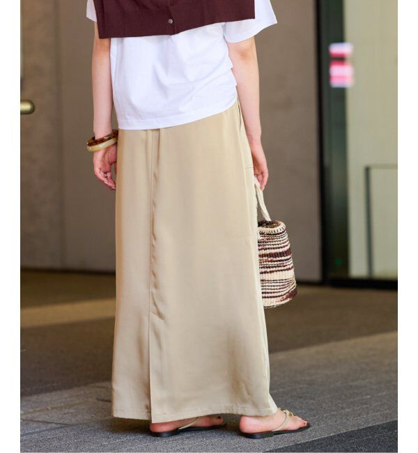 JOURNAL STANDARD relume「ヴィンテージサテンベイカースカート」|スカート|