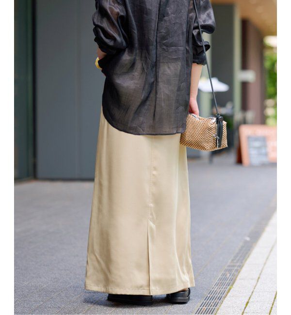 JOURNAL STANDARD relume「ヴィンテージサテンベイカースカート」|スカート|