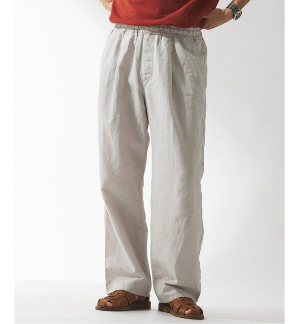 JOURNAL STANDARD relume「ヨーロピアンフラックス ガーメントダイ スクエアイージーパンツ」|その他|