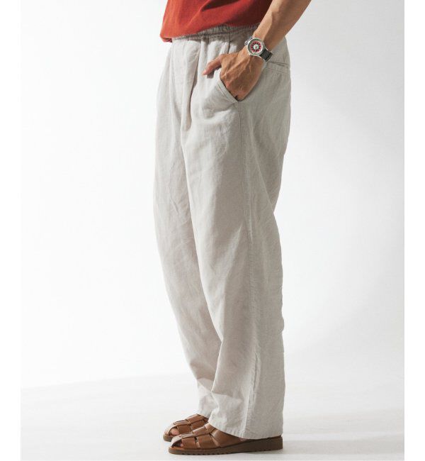 JOURNAL STANDARD relume「ヨーロピアンフラックス ガーメントダイ スクエアイージーパンツ」|その他|