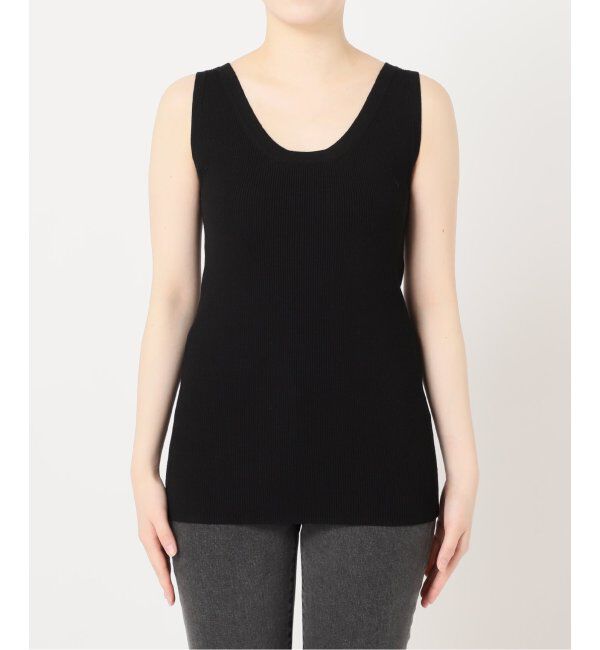JOURNAL STANDARD relume「《追加2》Vis/Polyクルーネックリブタンクトップ」|タンクトップ|