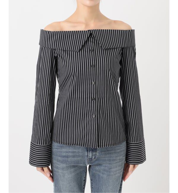 Oriens JOURNAL STANDARD「オフショルダーシャツ」|シャツ・ブラウス|