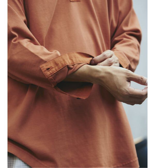 JOURNAL STANDARD relume「ガーメントダイ スリーピング ヘンリーネック Tシャツ」|Tシャツ・カットソー|