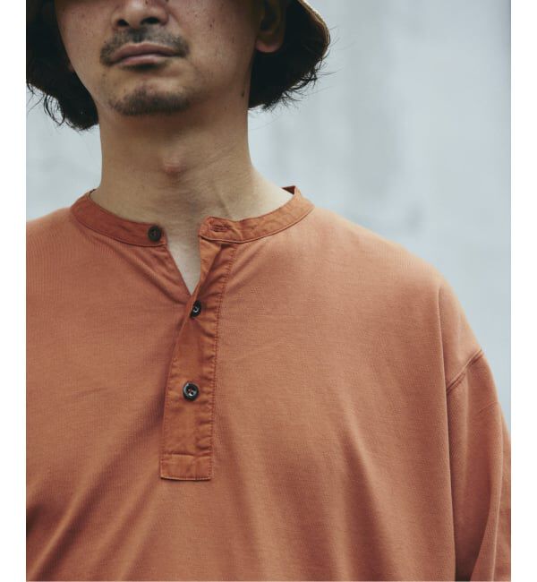 JOURNAL STANDARD relume「ガーメントダイ スリーピング ヘンリーネック Tシャツ」|Tシャツ・カットソー|