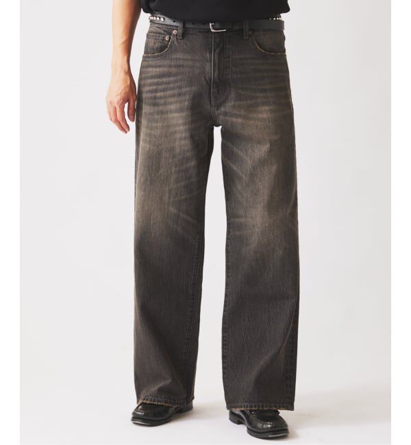 JOURNAL STANDARD relume「スモーキーデニム 11oz ワイドパンツ」|デニム|