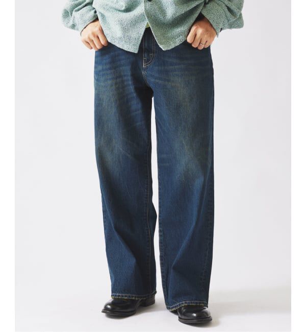 JOURNAL STANDARD relume「スモーキーデニム 11oz ワイドパンツ」|デニム|