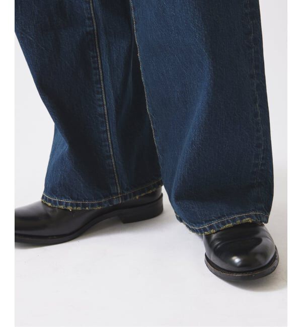 JOURNAL STANDARD relume「スモーキーデニム 11oz ワイドパンツ」|デニム|