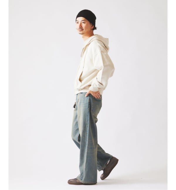 JOURNAL STANDARD relume「スモーキーデニム 11oz ワイドパンツ」|デニム|