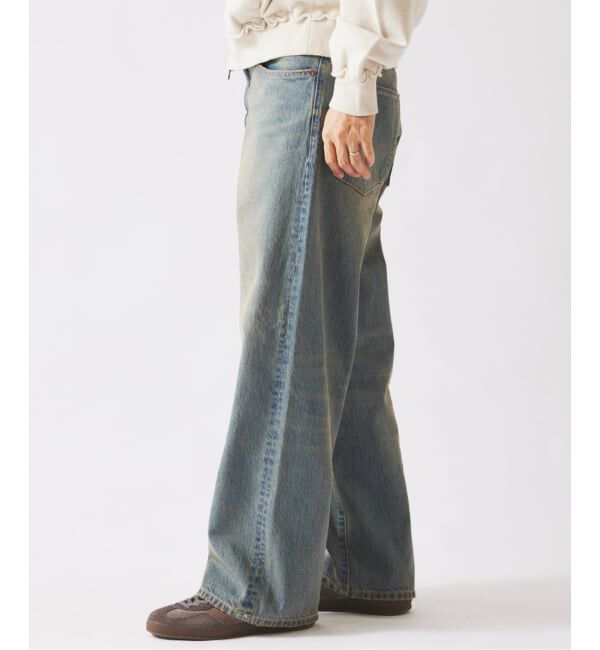 JOURNAL STANDARD relume「スモーキーデニム 11oz ワイドパンツ」|デニム|
