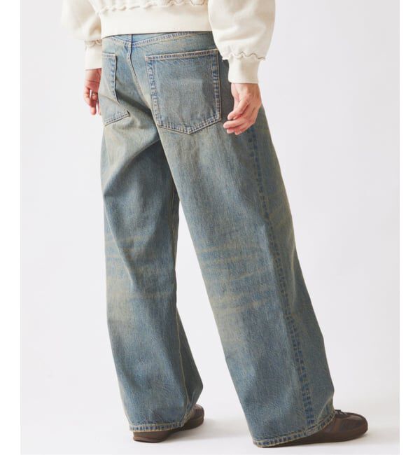 JOURNAL STANDARD relume「スモーキーデニム 11oz ワイドパンツ」|デニム|