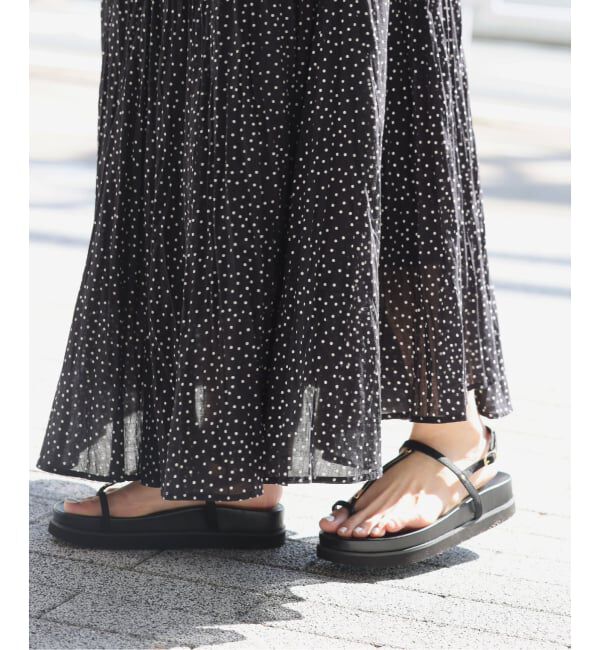 JOURNAL STANDARD relume「《予約》RELUME  プレートサンダル」|サンダル|