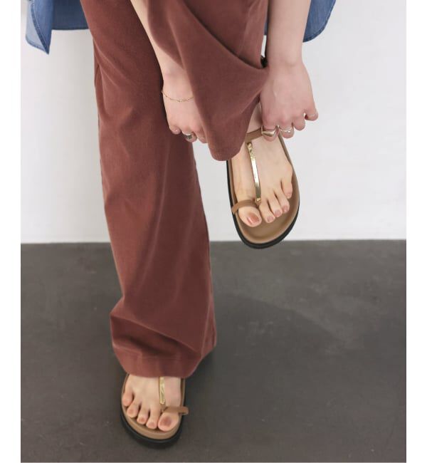 JOURNAL STANDARD relume「《予約》RELUME  プレートサンダル」|サンダル|