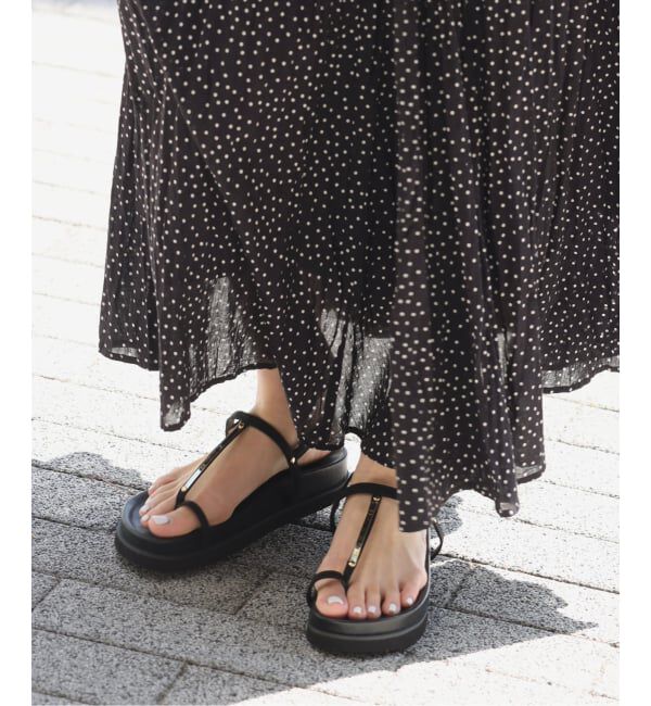 JOURNAL STANDARD relume「《予約》RELUME  プレートサンダル」|サンダル|