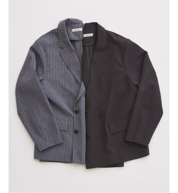 JOURNAL STANDARD relume「メランジ ドライダブルブレスト ジャケット」|テーラードジャケット|