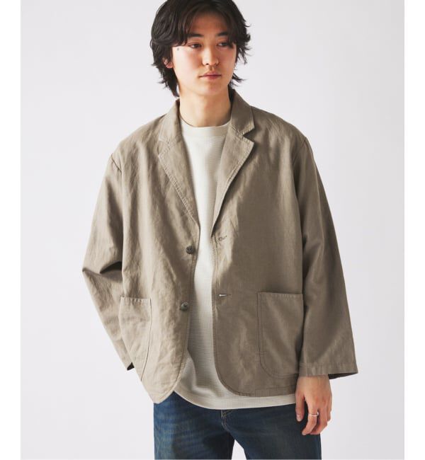 JOURNAL STANDARD relume「European Flax / ヨーロピアンフラックス ガーメントダイ 2Bジャケット」|テーラードジャケット|