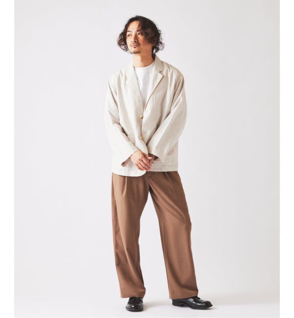 JOURNAL STANDARD relume「European Flax / ヨーロピアンフラックス ガーメントダイ 2Bジャケット」|テーラードジャケット|