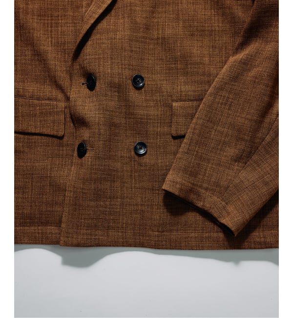 JOURNAL STANDARD relume「テックキャンバス  ダブルプレスト ジャケット(セットアップ対応可能)」|テーラードジャケット|