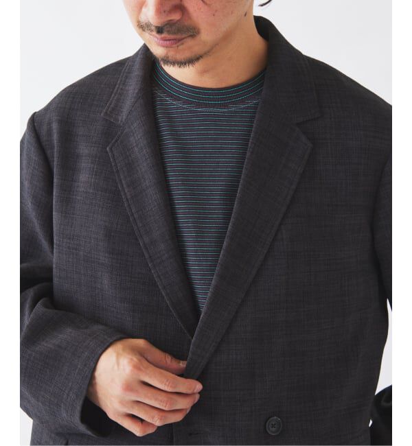 JOURNAL STANDARD relume「テックキャンバス  ダブルプレスト ジャケット(セットアップ対応可能)」|テーラードジャケット|