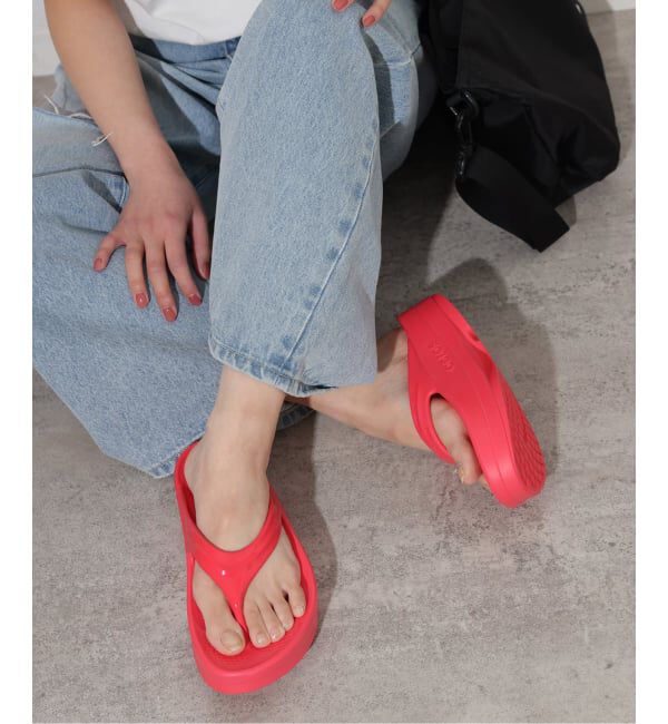 JOURNAL STANDARD relume「《追加予約》【OOFOS/ウーフォス】 OOmega：サンダル」|サンダル|