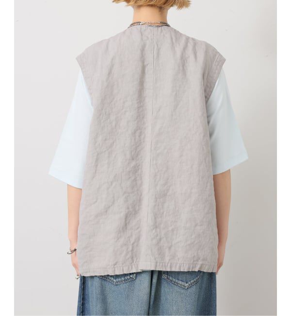 journal standard luxe「《予約》リネンヘリンボン ベスト」|ダウンベスト・ベスト|