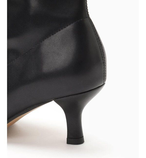 NOBLE「《追加》LE VERNIS/ルベルニ ラウンドストレッチショートブーツ」|ショートブーツ|