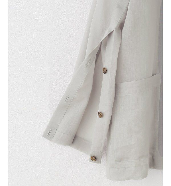 NOBLE「《追加》ソフトオーガンジーシアージャケット 3」|テーラードジャケット|