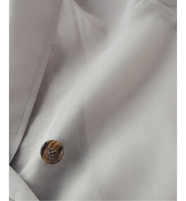 NOBLE「《追加》ソフトオーガンジーシアージャケット 3」|テーラードジャケット|