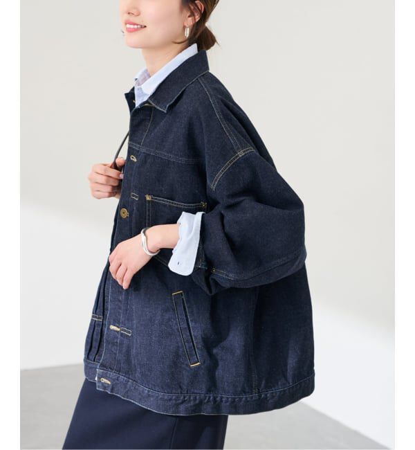 FRAMeWORK「≪追加≫エクストララージデニムジャケット 2」|デニムジャケット|