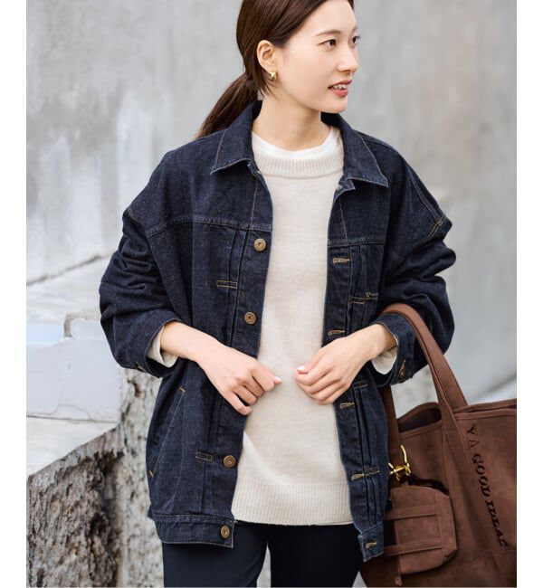 FRAMeWORK「≪追加≫エクストララージデニムジャケット 2」|デニムジャケット|