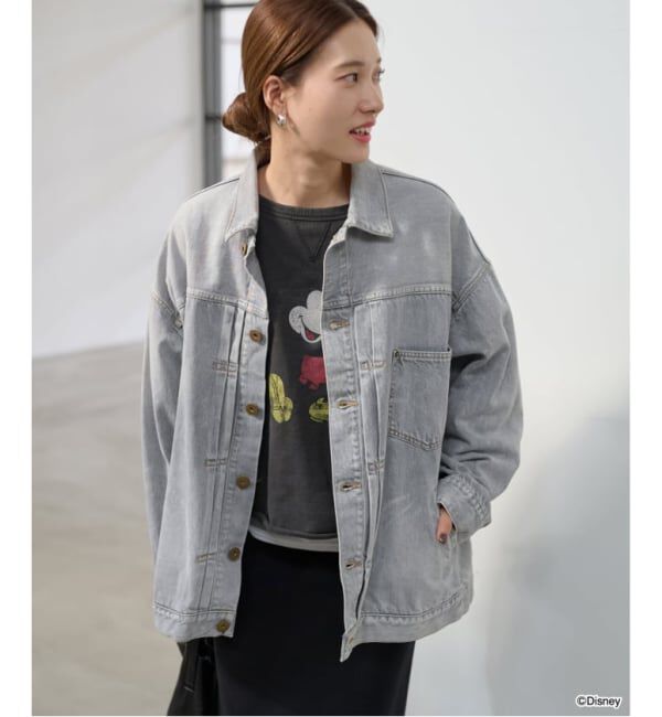 FRAMeWORK「≪追加≫エクストララージデニムジャケット 2」|デニムジャケット|