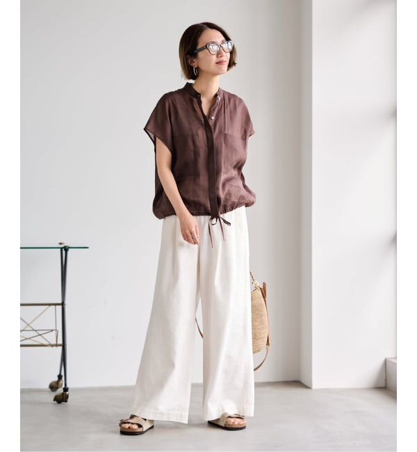 FRAMeWORK「≪予約≫A POINT/アポワン 別注FENO チェーンbasketshoulder」|かごバッグ|