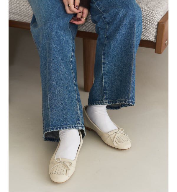  「《追加》レザーキルトタッセルフラット」|その他|