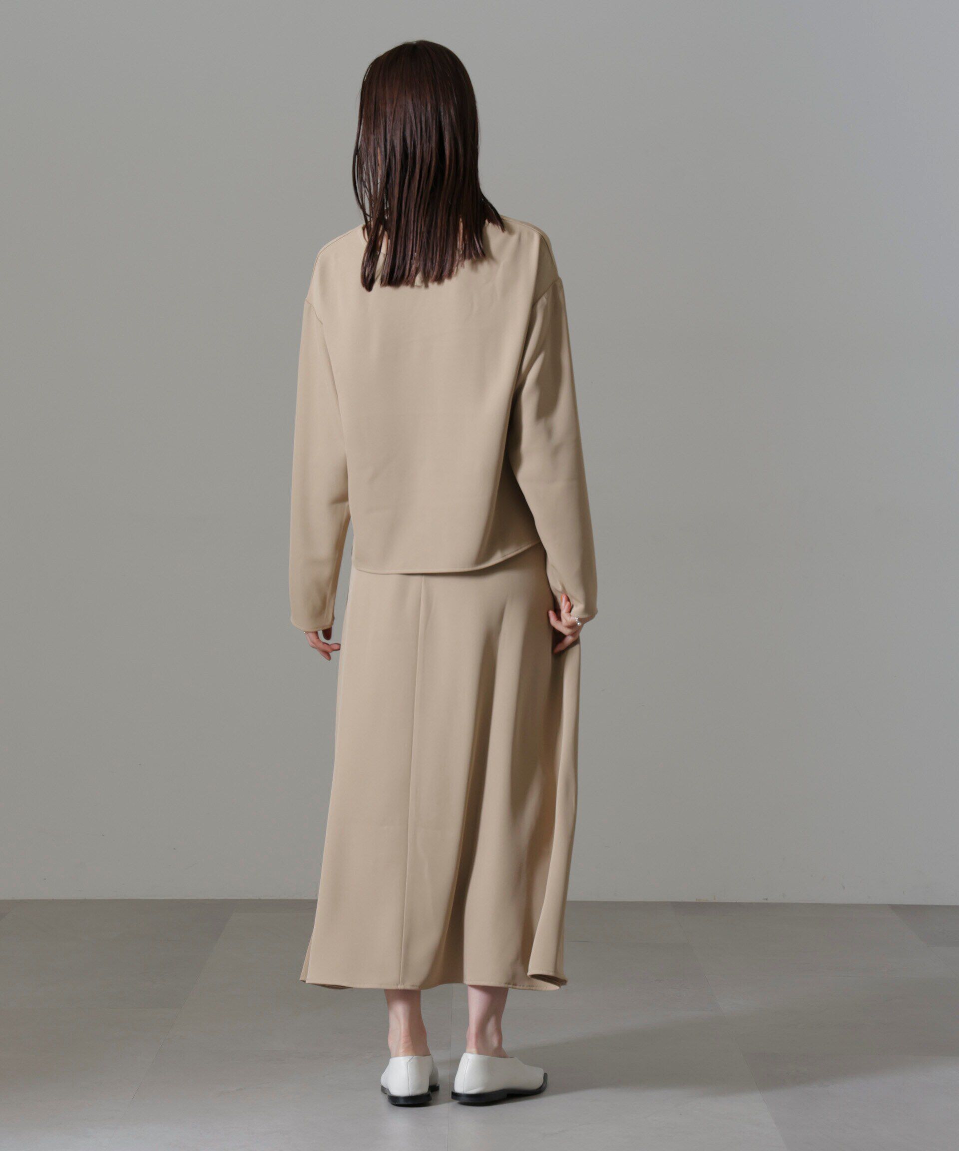 nano･universe「フロントボタンフレアスカート(セットアップ可)」|スカート|