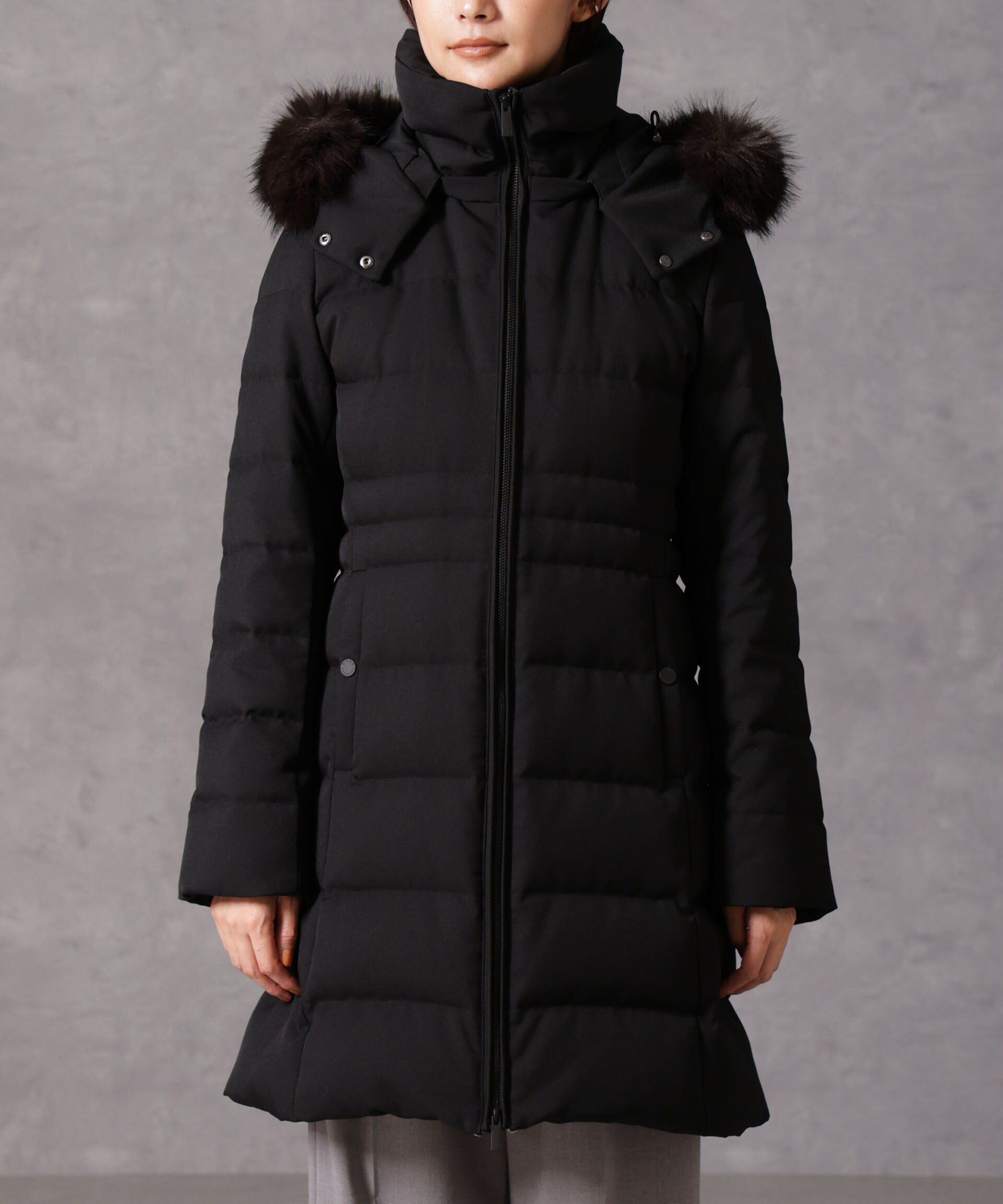 nano･universe「「西川ダウン(R)」サージロングダウン」|ダウン|