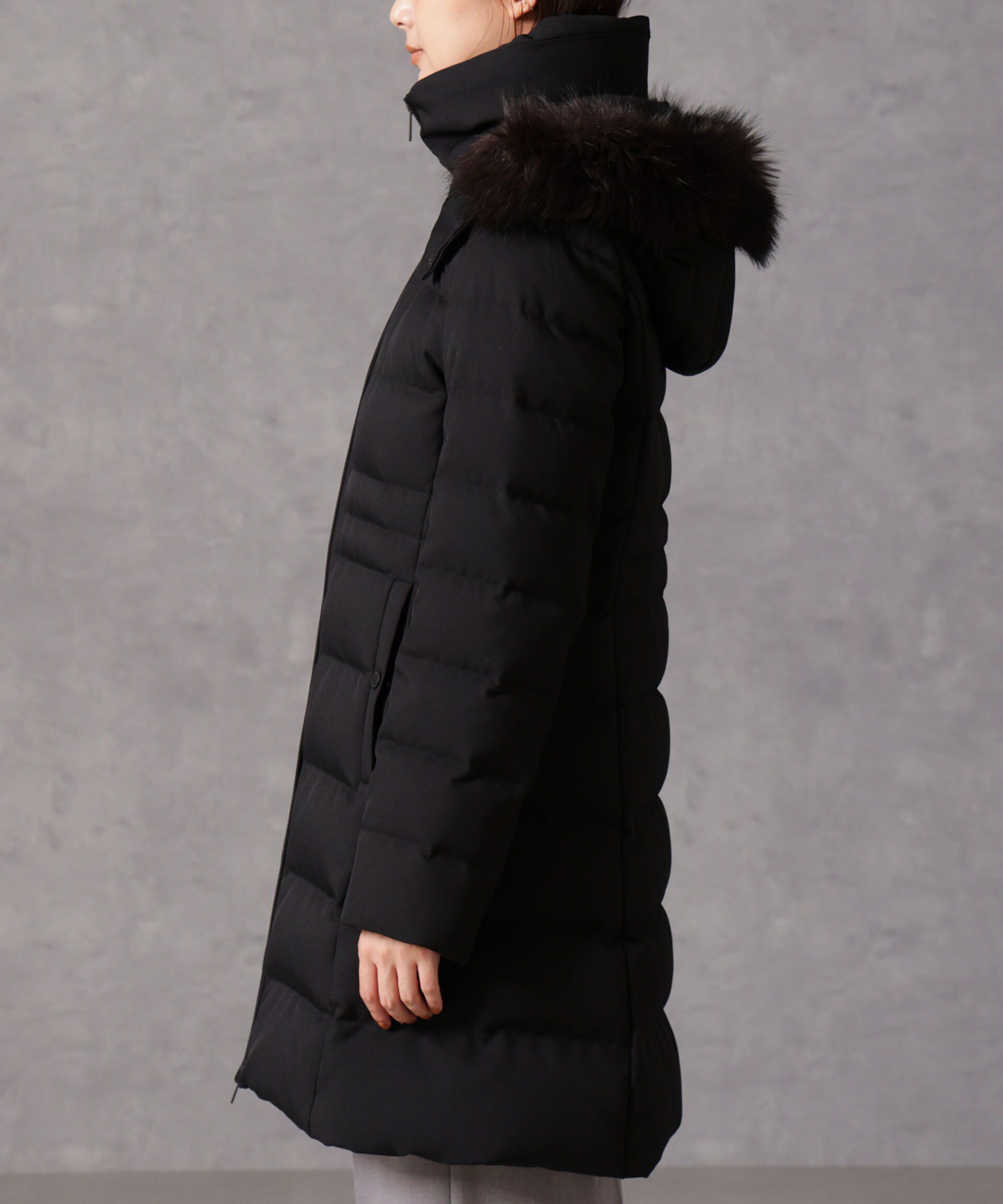 nano･universe「「西川ダウン(R)」サージロングダウン」|ダウン|