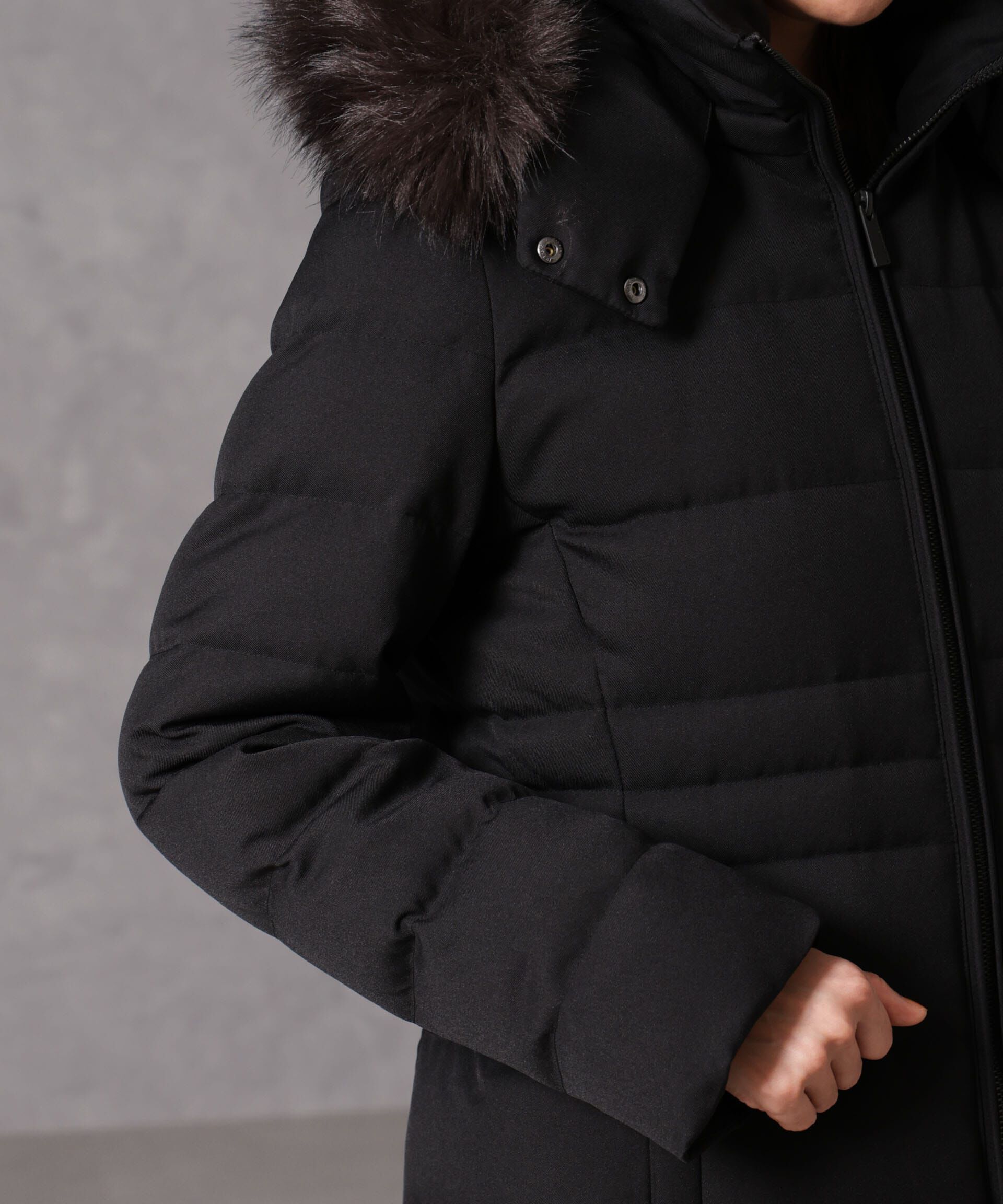 nano･universe「「西川ダウン(R)」サージロングダウン」|ダウン|