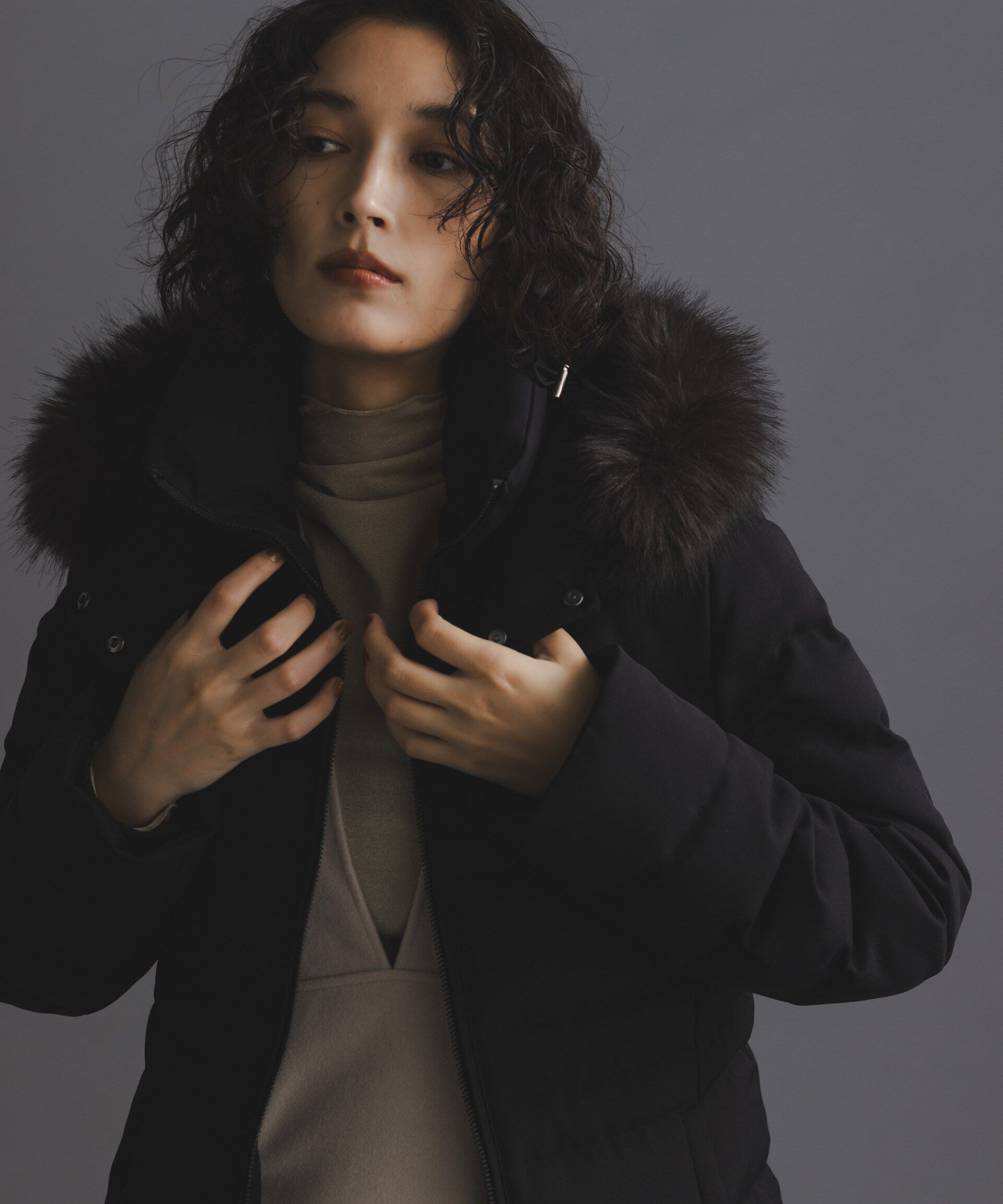 nano･universe「「西川ダウン(R)」サージロングダウン」|ダウン|