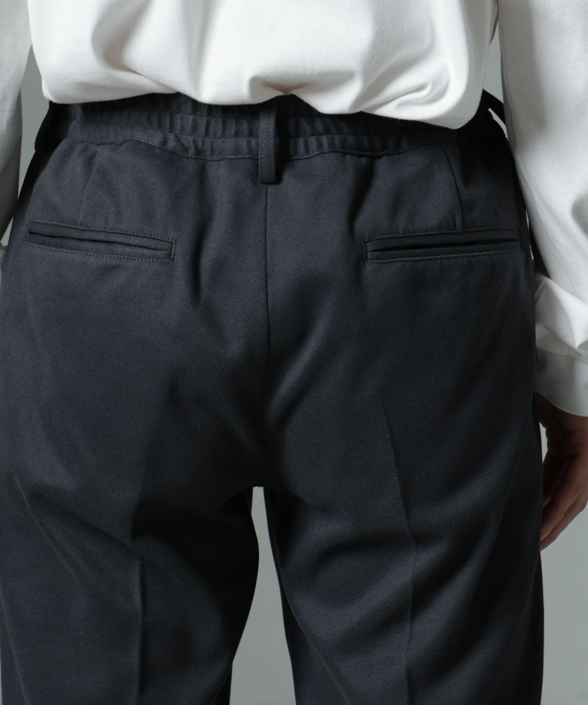 nano･universe「「MC」coveross(R)TECH WARM 裏起毛ツイル イージースラックス」|チノ|