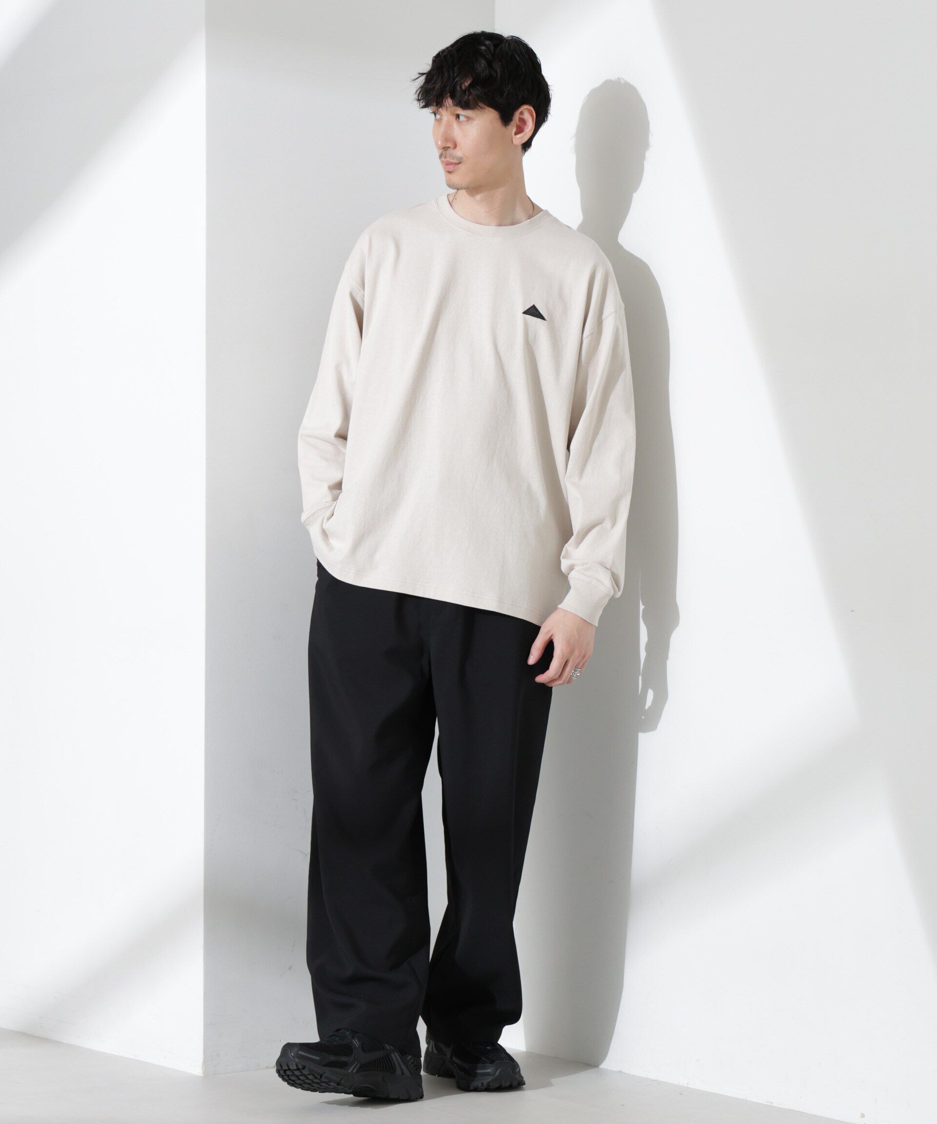 nano･universe「「KELTY&times;NANO universe」USAコットン天竺Tシャツ長袖」|Tシャツ・カットソー|