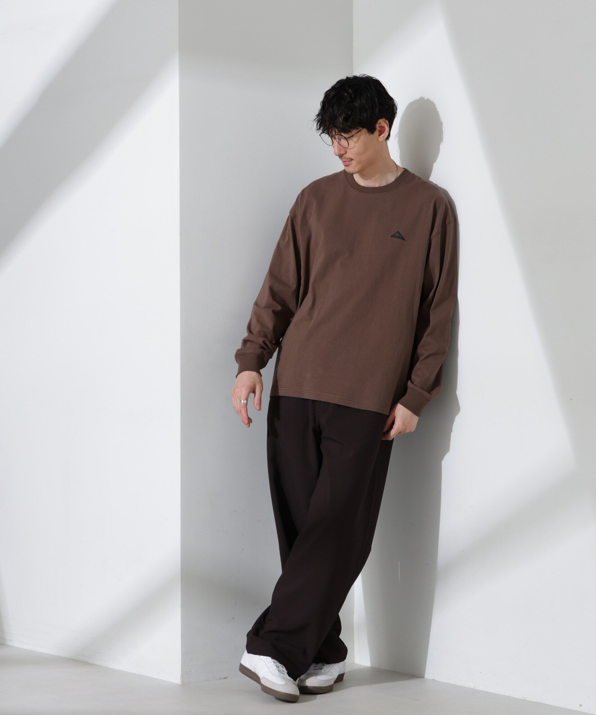 nano･universe「「KELTY&times;NANO universe」USAコットン天竺Tシャツ長袖」|Tシャツ・カットソー|