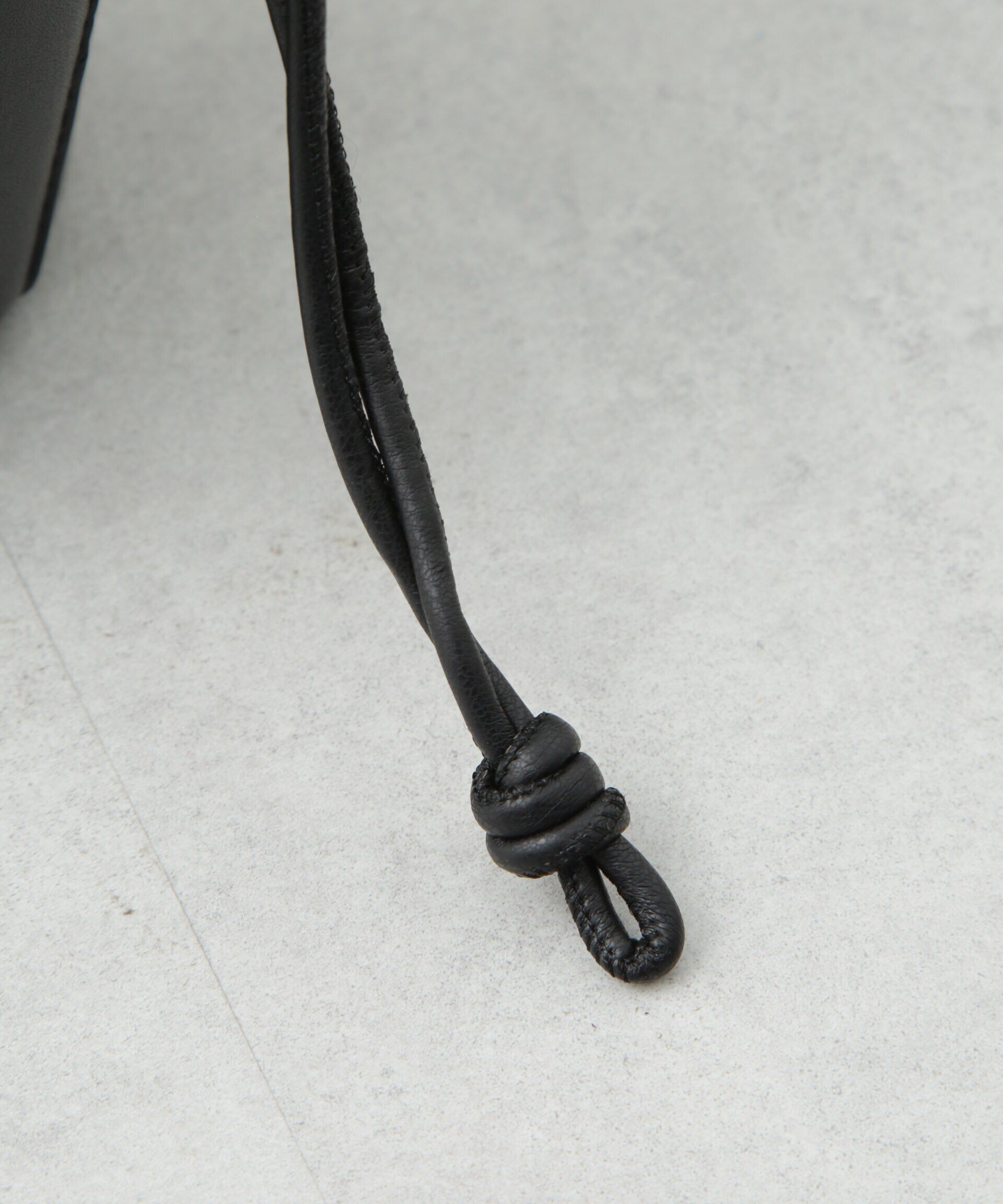 nano･universe「バンブーハンドルミニバケツバッグ」|ショルダー・メッセンジャー|