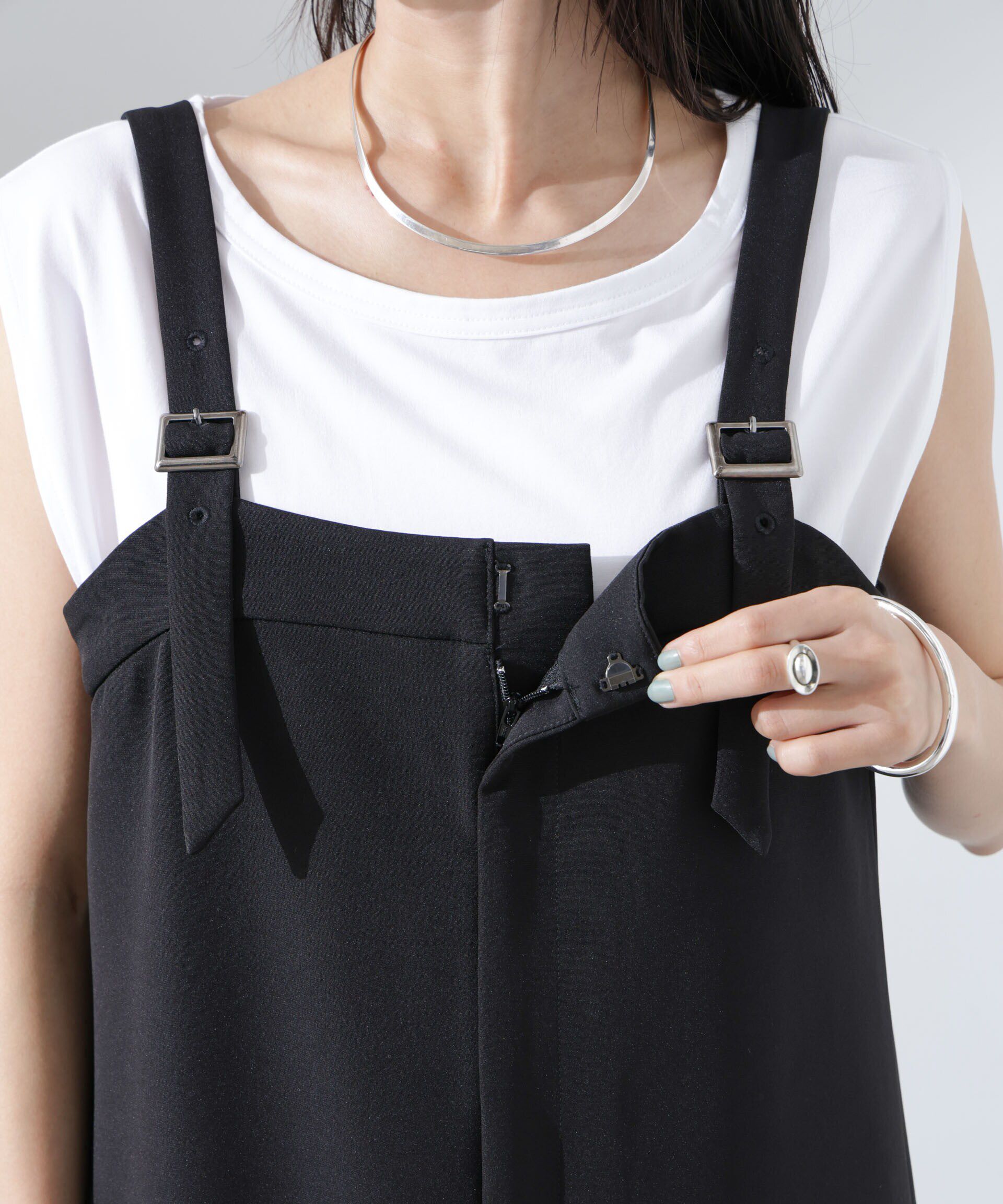 nano･universe「ベルトストラップワンピース」|ワンピース|