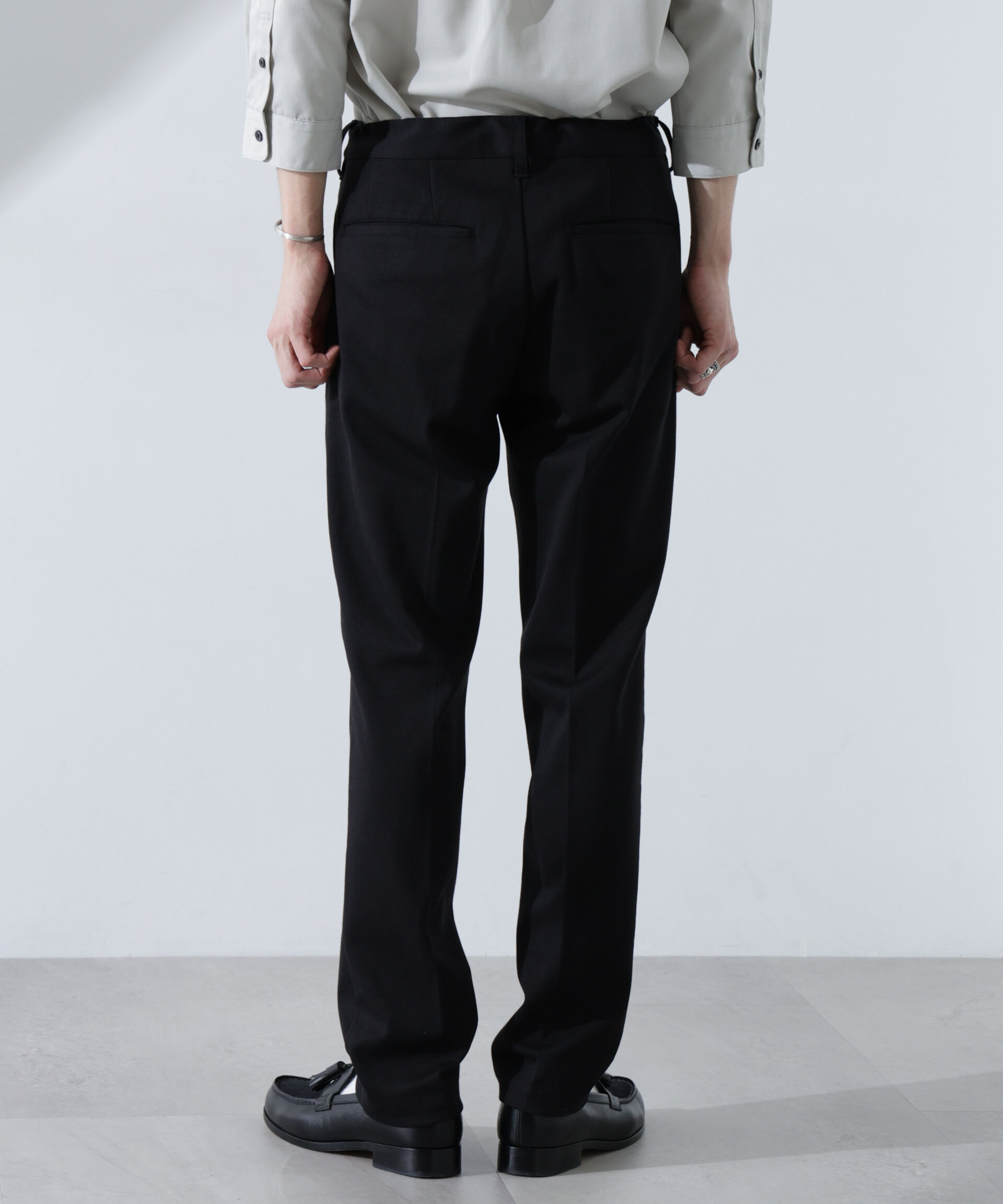 nano･universe「ストレッチカノコスラックス(セットアップ可)」|チノ|