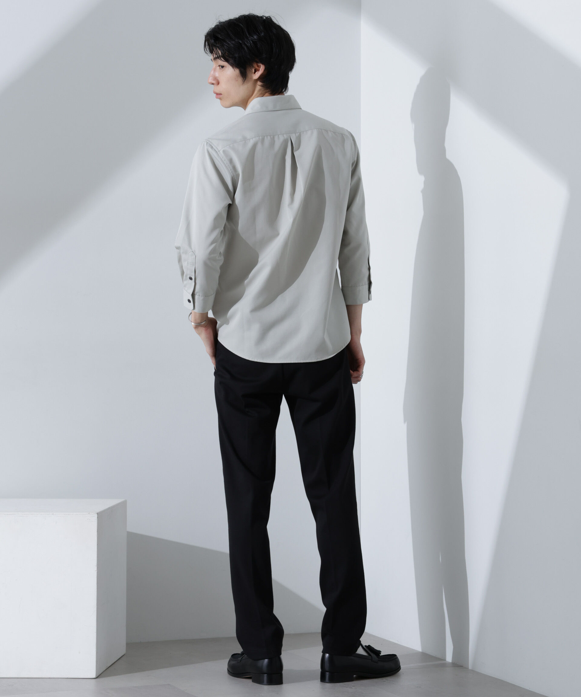 nano･universe「ストレッチカノコスラックス(セットアップ可)」|チノ|